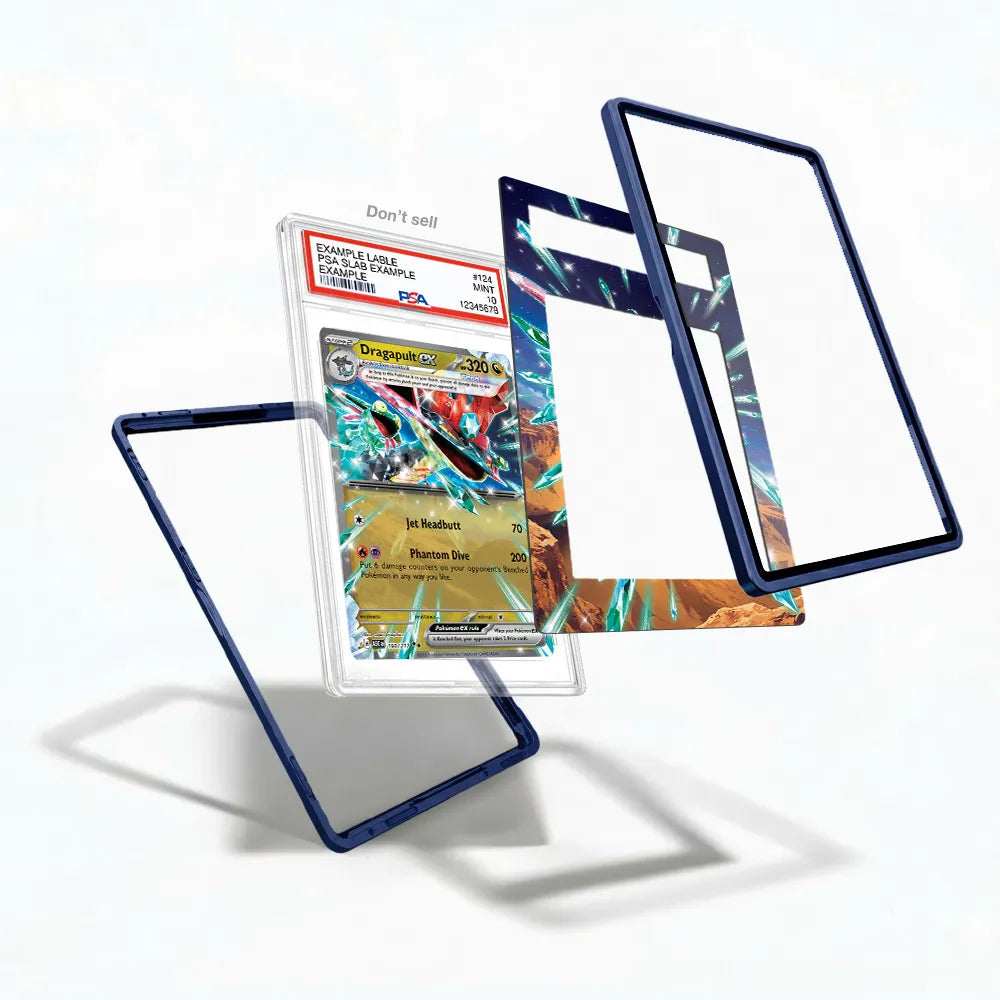 Dragapult ex 160-217 UR SR ASC Extended Art Display Cases - PSA Slab Case - Detail View