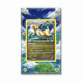 Dragonite 51-108 Rare Holo Roaring Skies Pokemon Cards Custom Art Display Cases - Screws Case - Front View
