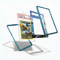 Dragonite 52-108 Rare Holo Roaring Skies Extended Art Display Cases - PSA Slab Case - Detail View