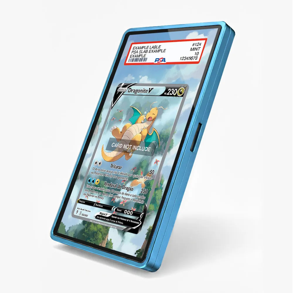 Dragonite V SIR SAR Evolving Skies Alternate Art Extended Art Display Cases - PSA Slab Case - Side View