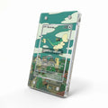 Drampa 184-162 Crown Zenith Extended Art Display Cases - Magnetic Case - Side View