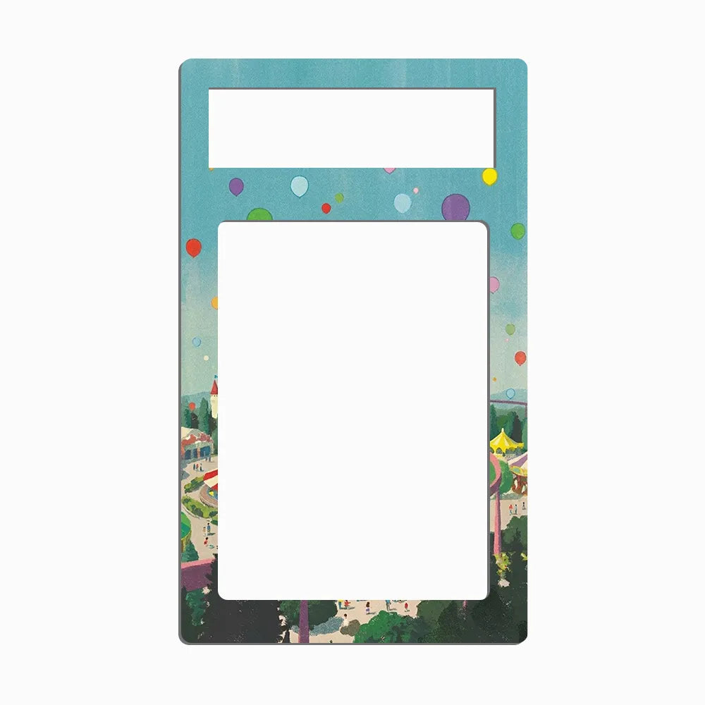Drifloon 136-128 Illustration Rare 30th Anniversary Pokemon Cards Custom Art Display Cases - PSA Metal Art Only - Front View
