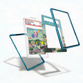 Drifloon 136-128 Illustration Rare 30th Anniversary Pokemon Cards Custom Art Display Cases - PSA Slab Case - Detail View