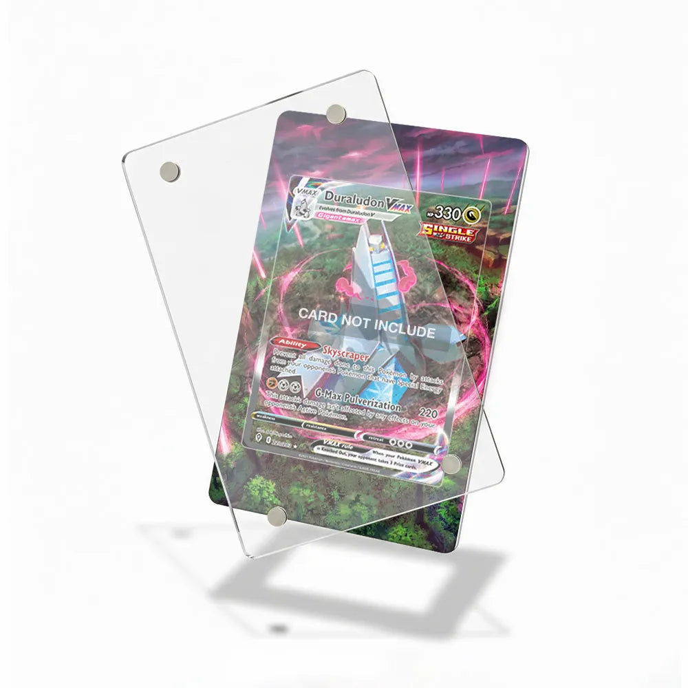 Duraludon VMAX SIR SAR Evolving Skies Alternate Art Extended Art Display Cases - Magnetic Case - Detail View