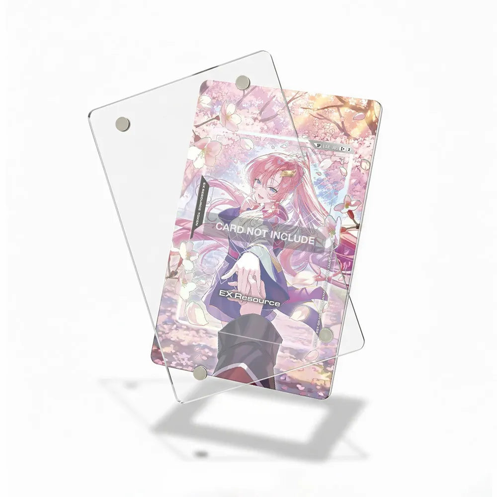 EX Resource EXR-009 EXPANSION Extended Art Display Cases - Magnetic Case - Detail View