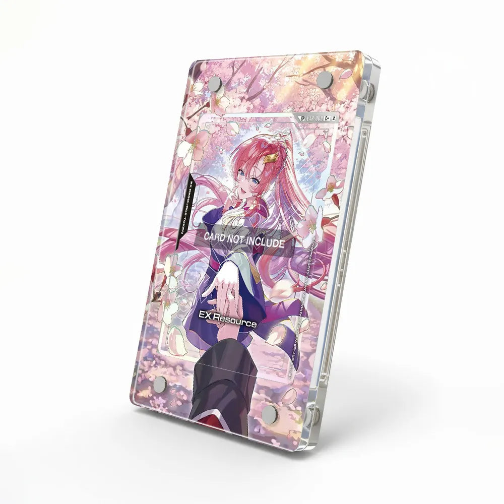 EX Resource EXR-009 EXPANSION Extended Art Display Cases - Magnetic Case - Side View