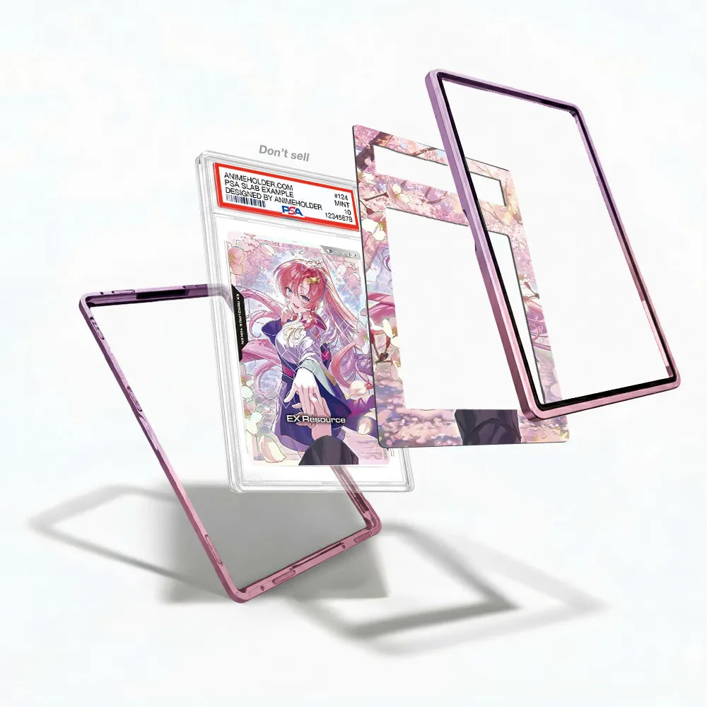 EX Resource EXR-009 EXPANSION Extended Art Display Cases - PSA Slab Case - Detail View