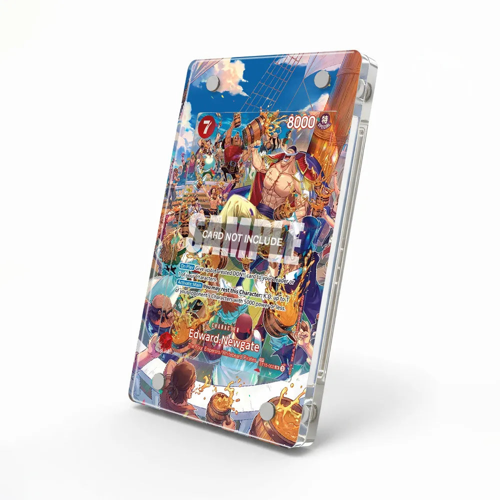 Edward Newgate OP02-004 Paramount War Extended Art Display Cases - Magnetic Case - Side View