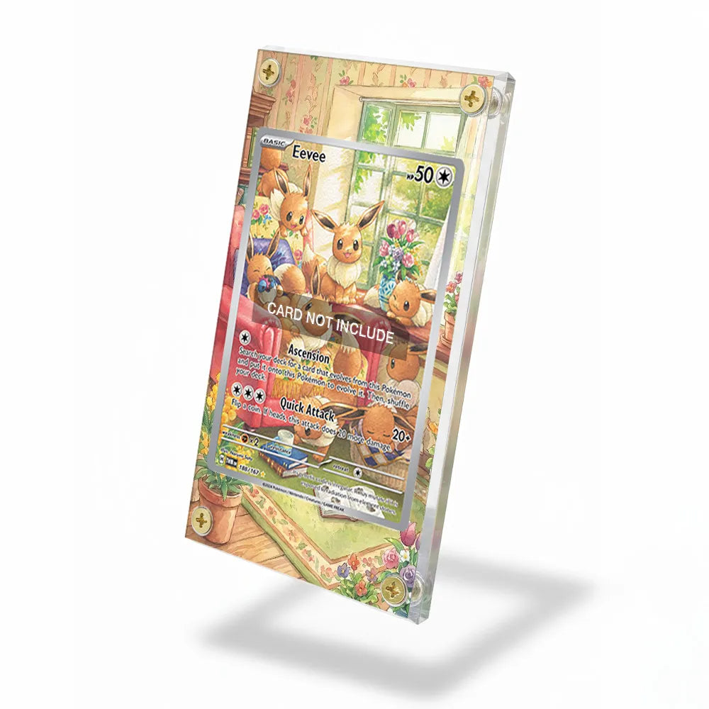 Eevee 188-167 IR AR Twilight Masquerade Extended Art Display Cases - Screws Case - Side View