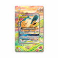 Eevee Snorlax GX SM169 Promo Extended Art Display Cases - Magnetic Case - Front View