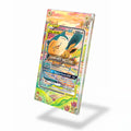 Eevee Snorlax GX SM169 Promo Extended Art Display Cases - Screws Case - Side View