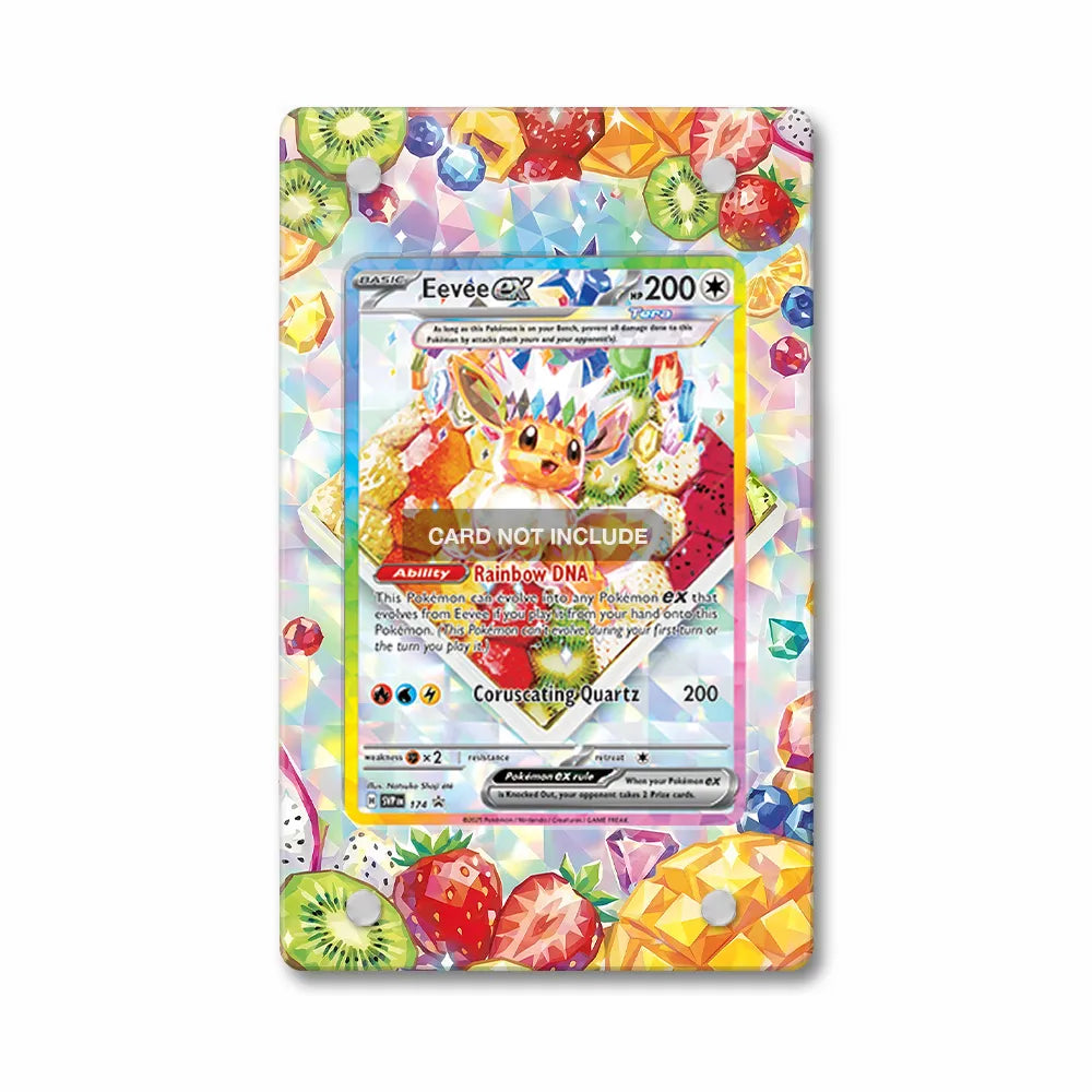 Eevee ex SVP 174 Promo Extended Art Display Cases - Magnetic Case - Front View