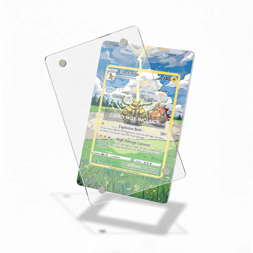 Electivire GG08 Galarian Gallery Crown Zenith Extended Art Display Cases - Magnetic Case - Detail View