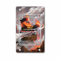 Emboar 098-086 White Flame Pokemon Cards Extended Art Display Cases - Magnetic Case - Front View