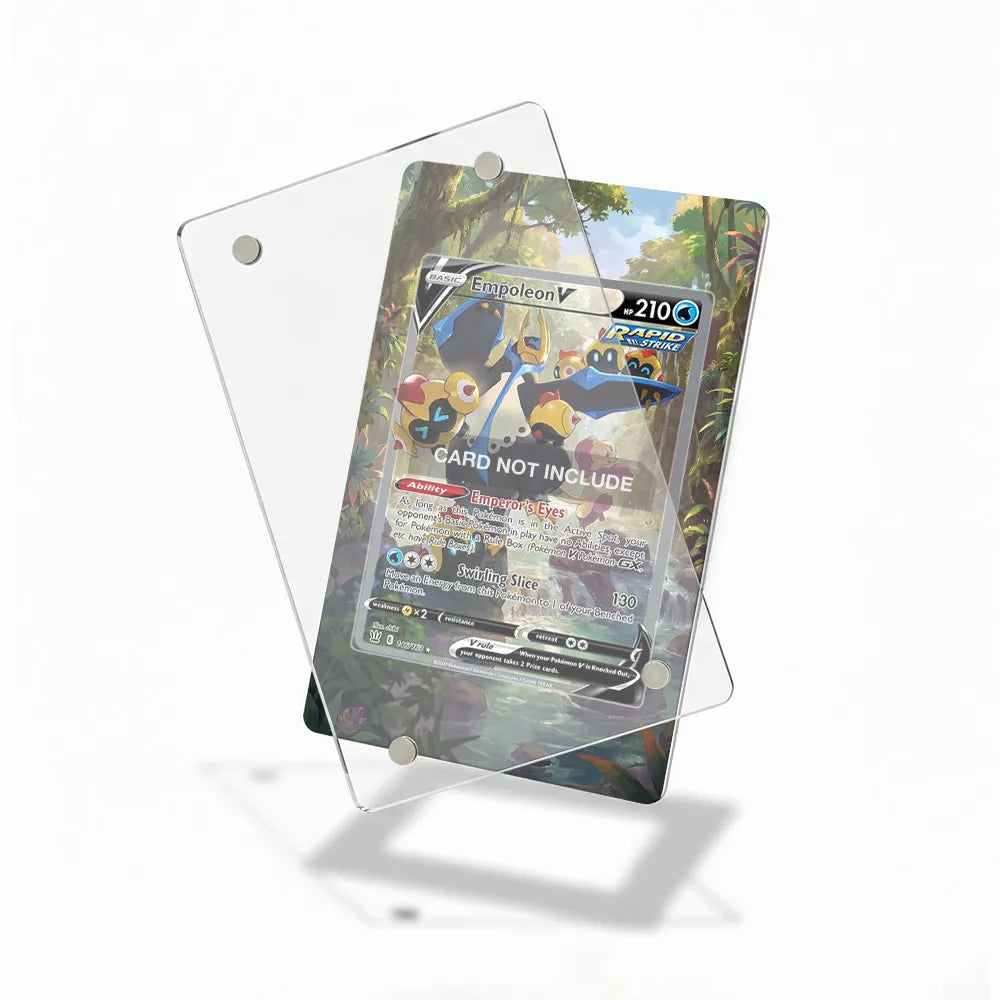 Empoleon V 146-163 SIR SAR Battle Styles Alternate Art Extended Art Display Cases - Magnetic Case - Detail View