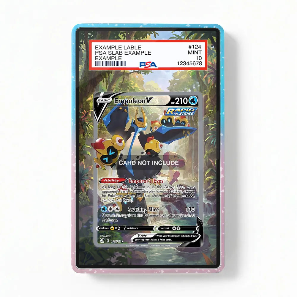 Empoleon V 146-163 SIR SAR Battle Styles Alternate Art Extended Art Display Cases - PSA Slab Case - Front View