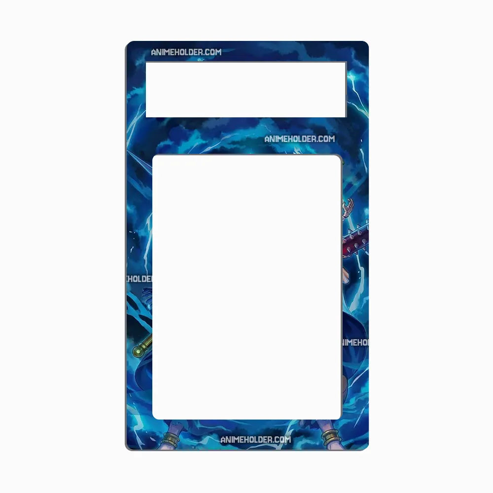 Enel OP15-058 Sky Island One Piece Cards Custom Art Display Cases - PSA Metal Art Only - Front View