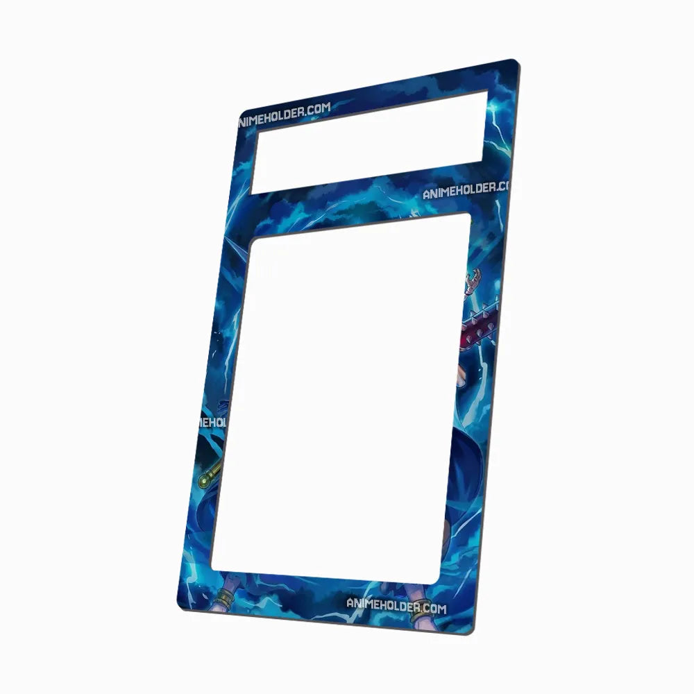Enel OP15-058 Sky Island One Piece Cards Custom Art Display Cases - PSA Metal Art Only - Side View