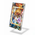 Entei & Raikou Legend 063-080 Reviving Legends Pokemon Cards Custom Art Display Cases - Screws Case - Side View