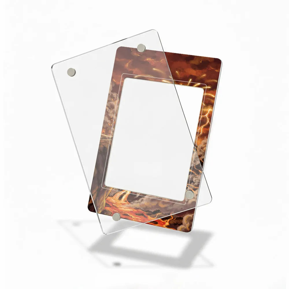 Entei V GG36 SAR SIR Crown Zenith Extended Art Display Cases - Magnetic Case - Detail View