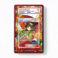 Erika's Hospitality 190-173 SR Tag All Stars Pokemon Cards Custom Art Display Cases - PSA Slab Case - Front View
