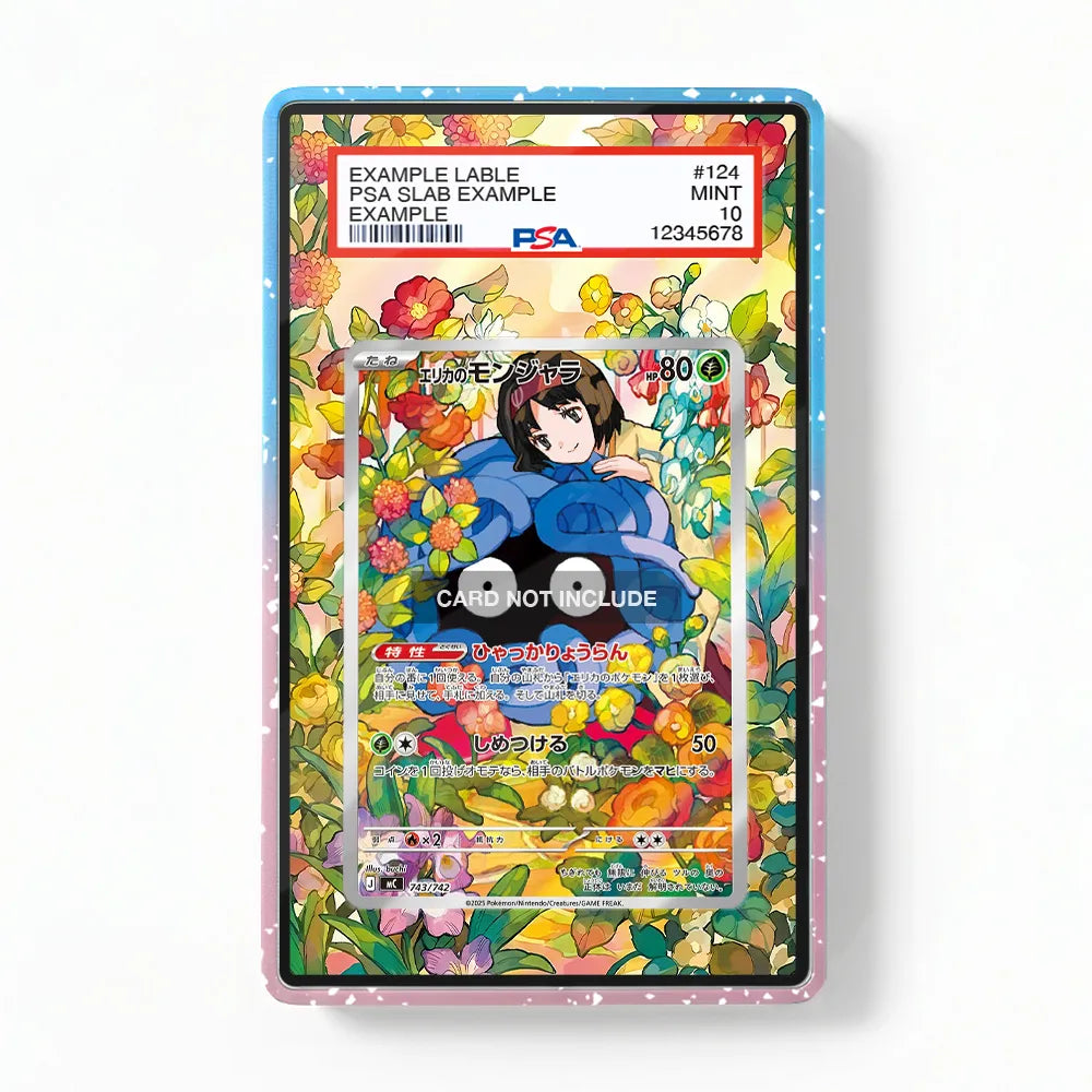 Erika's Tangela AR IR Ascended Heroes Extended Art Display Cases - PSA Graded Guard Case - Front View