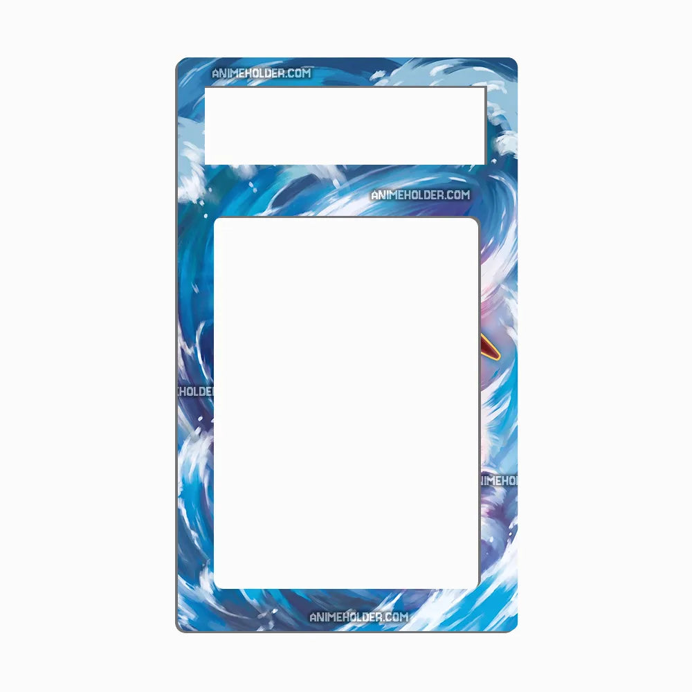 EspeonEX 117-122 BREAKpoint Pokemon Cards Extended Art Display Cases - PSA Metal Art Only - Front View