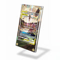 Espeon Deoxys GX SM240 Promo Extended Art Display Cases - Screws Case - Side View