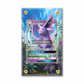 Espeon GX SM35 Promo Extended Art Display Cases - Screws Case - Front View