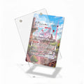 Espeon VMAX 270-264 SIR SAR Fusion Strike Alternate Art Extended Art Display Cases - Magnetic Case - Detail View
