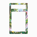 Espeon ex 070-128 SR 30C 30th Anniversary Extended Art Display Cases - PSA Metal Art Only - Front View