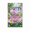 Espeon ex 070-128 SR 30C 30th Anniversary Extended Art Display Cases - Screws Case - Front View