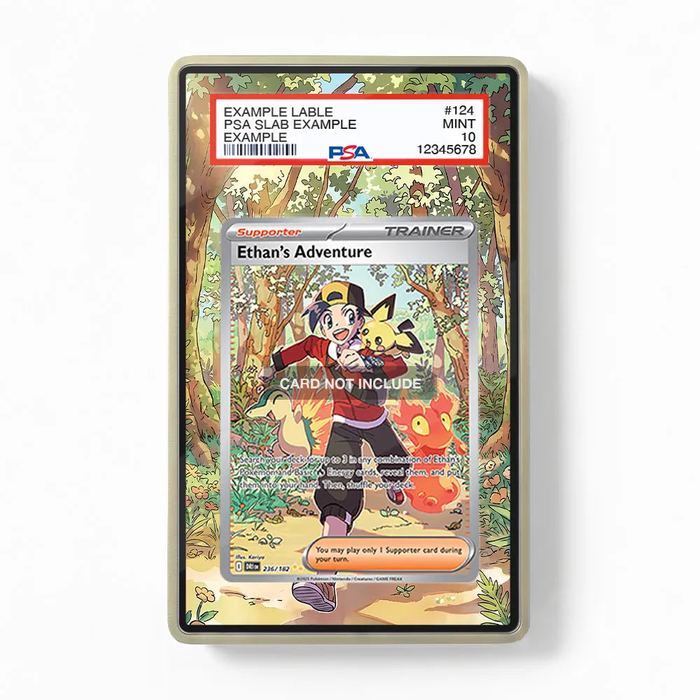 Ethan's Adventure 236-182 SIR SAR Destined Rivals Extended Art Display Cases - PSA Graded Guard Case - Front View