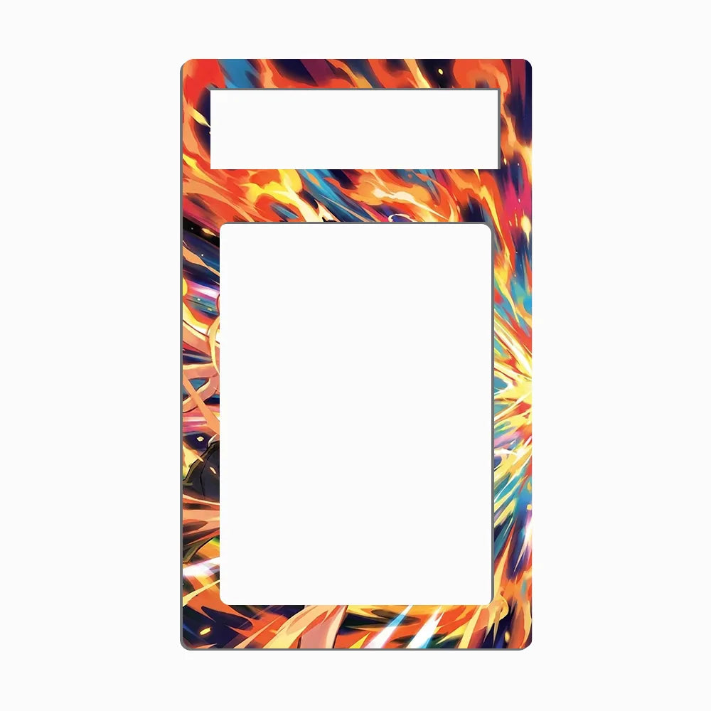 Ethan's Typhlosion 190-182 Dragonite Extended Art Display Cases - PSA Metal Art Only - Front View