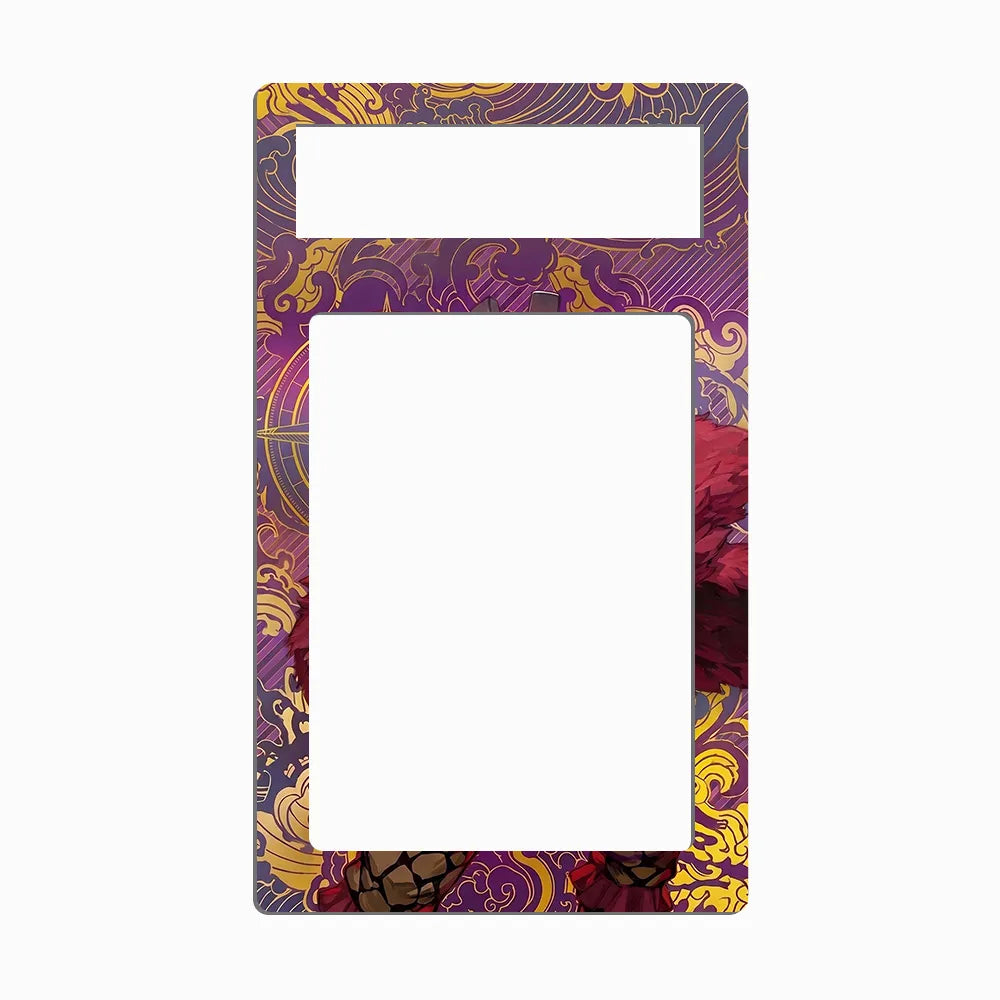 Eustass Captain Kid ST10-013 SR SP The Three Captains Extended Art Display Cases - PSA Metal Art Only - Front View