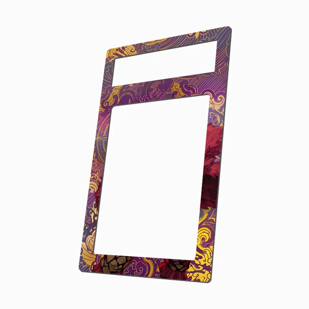 Eustass Captain Kid ST10-013 SR SP The Three Captains Extended Art Display Cases - PSA Metal Art Only - Side View