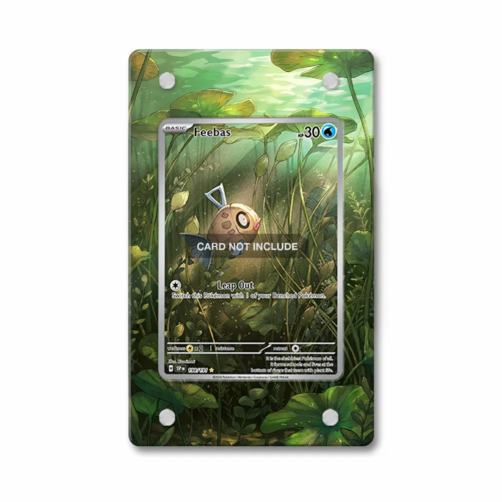 Feebas 198-191 IR AR Surging Sparks Extended Art Display Cases - Magnetic Case - Front View
