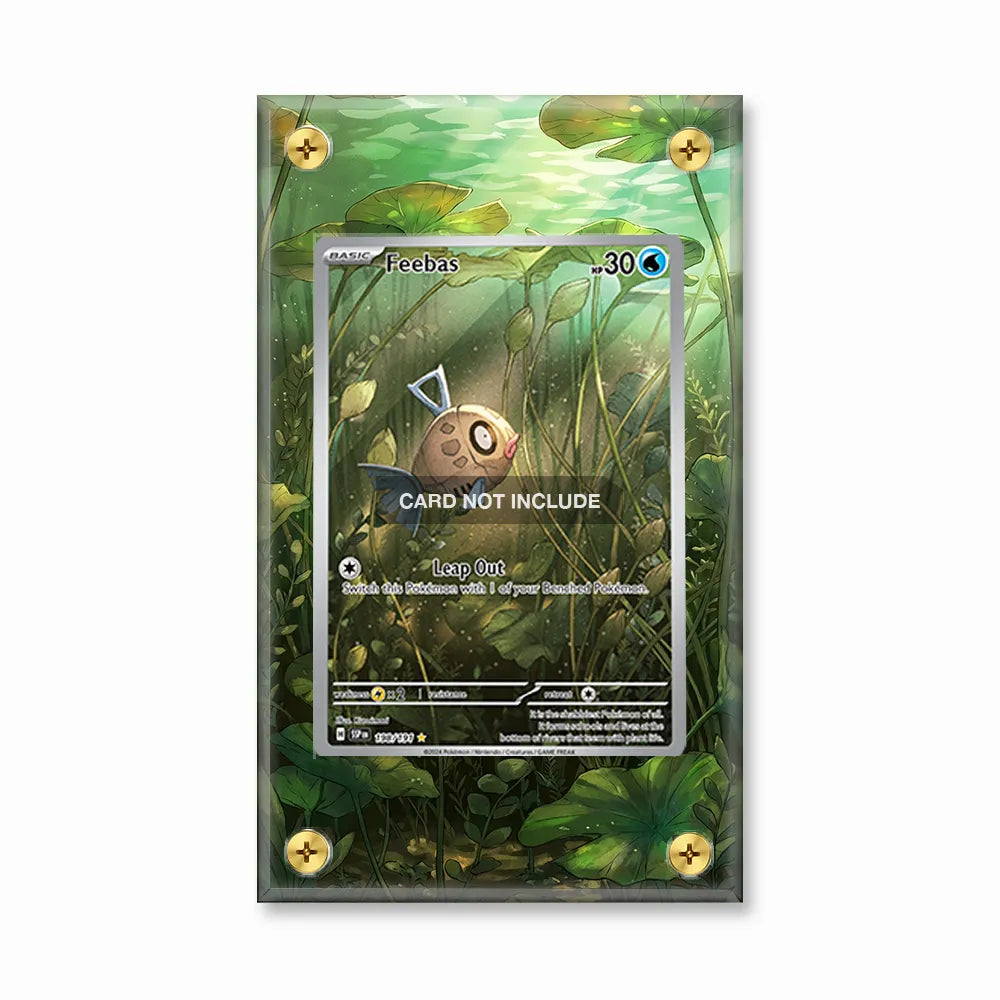 Feebas 198-191 IR AR Surging Sparks Extended Art Display Cases - Screws Case - Front View