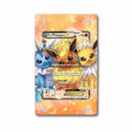 Flareon EX RC28-RC32 Generations Pokemon Cards Extended Art Display Cases - Magnetic Case - Front View