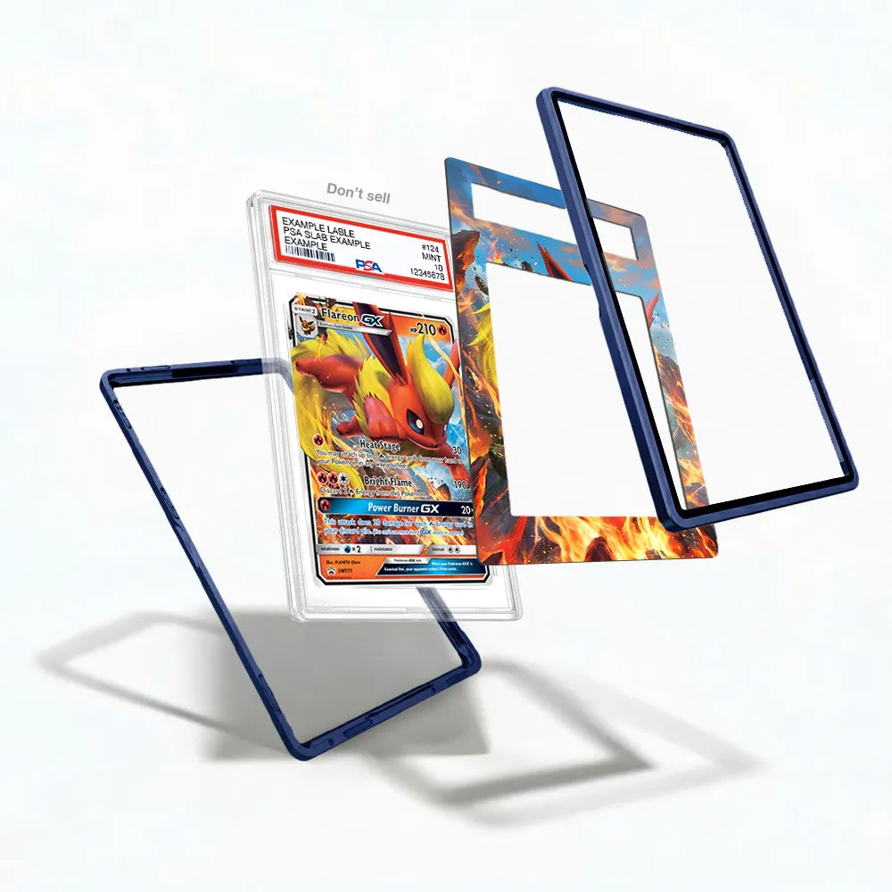 Flareon GX SM171 Promo Extended Art Display Cases - PSA Slab Case - Detail View