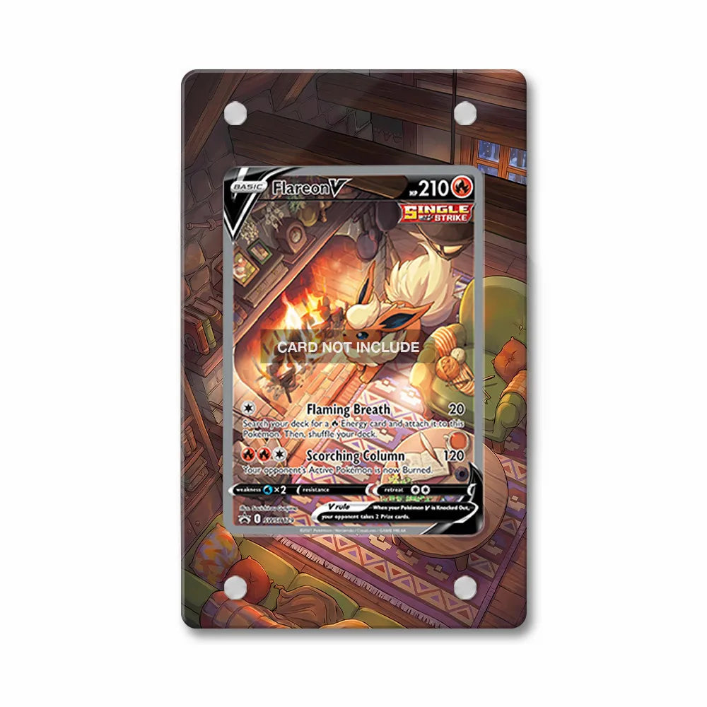 Flareon SWSH 179 Promo Extended Art Display Cases - Magnetic Case - Front View
