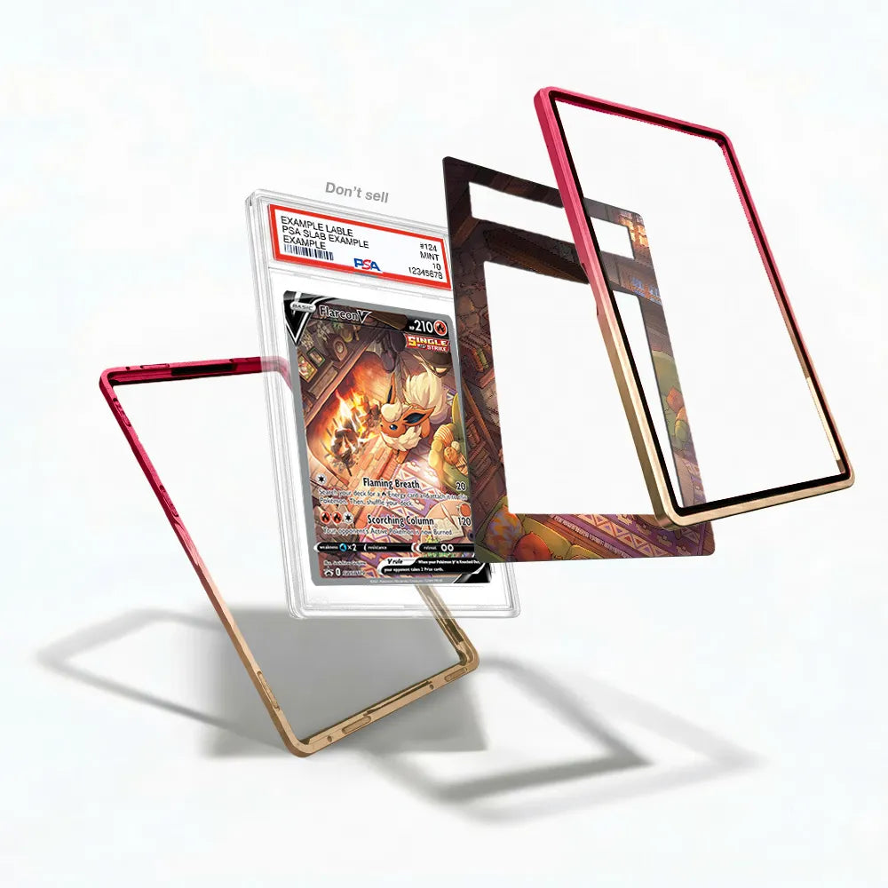 Flareon SWSH 179 Promo Extended Art Display Cases - PSA Slab Case - Detail View