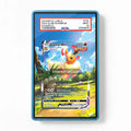 Flareon VMAX SWSH 180 Promo Extended Art Display Cases - PSA Slab Case - Front View