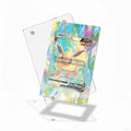 Flareon V Secret Rare SR Evolving Skies Extended Art Display Cases - Magnetic Case - Detail View