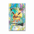 Flareon V Secret Rare SR Evolving Skies Extended Art Display Cases - Screws Case - Front View
