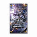 Freedom Gundam GD01-065 Legend Rare Gundam Cards Custom Art Display Cases - Screws Case - Front View