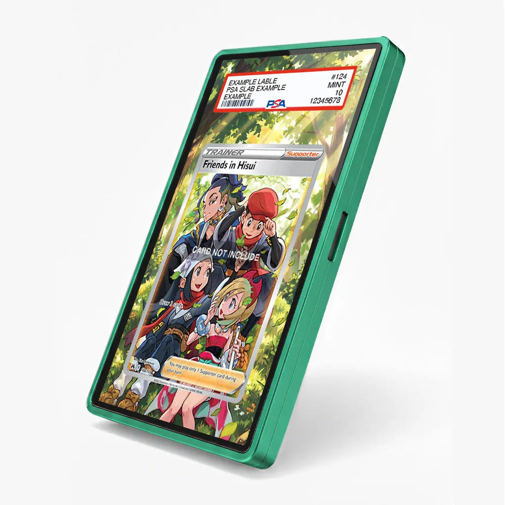 Friends in Hisui 148-159 SIR SAR Crown Zenith Extended Art Display Cases - PSA Slab Case - Side View