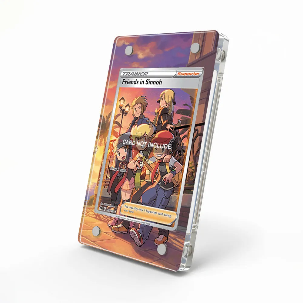 Friends in Sinnoh 149-159 SIR SAR Crown Zenith Extended Art Display Cases - Magnetic Case - Side View