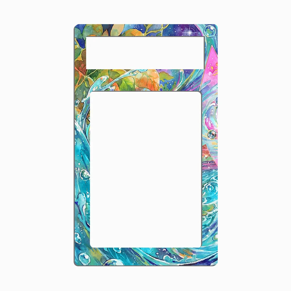 Frogadier IR AR Ninja Spinner Chaos Rising Extended Art Display Cases - PSA Metal Art Only - Front View