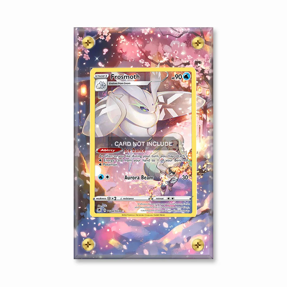 Frosmoth TG 04 Astral Radiance Extended Art Display Cases - Screws Case - Front View